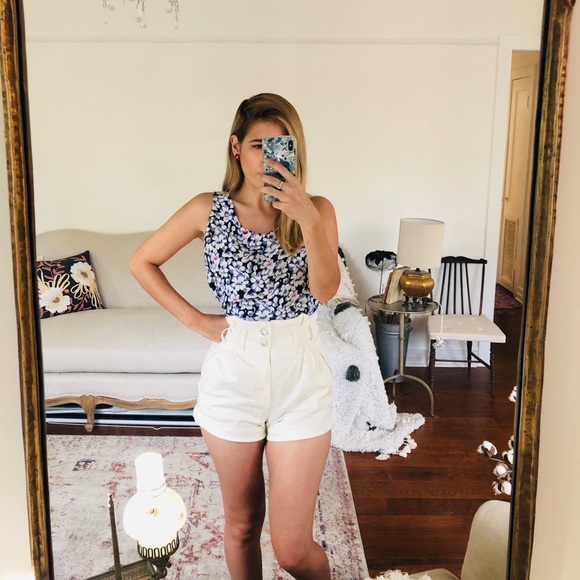 VINTAGE Floral crop top - Picture 9 of 15